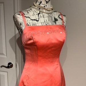 Vintage Y2k Mermaid Embellished Spaghetti straps Train Beads Formal Evening Prom